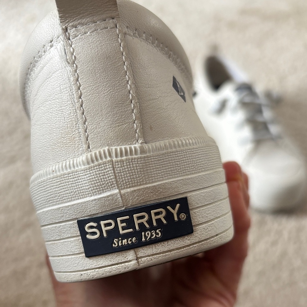Sperry Women's White Athletic Shoes - Picture 2 of 6